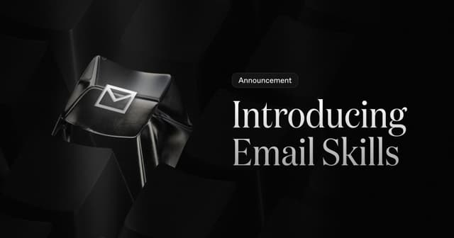 Introducing Email Skills